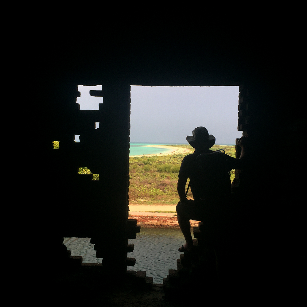 a room with a view at fort jefferson