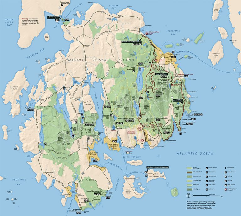 Park Junkie s Map Of Acadia National Park Plan Your Acadia Vacation Park Junkie s Map Of Acadia National Park Plan Your Acadia Vacation