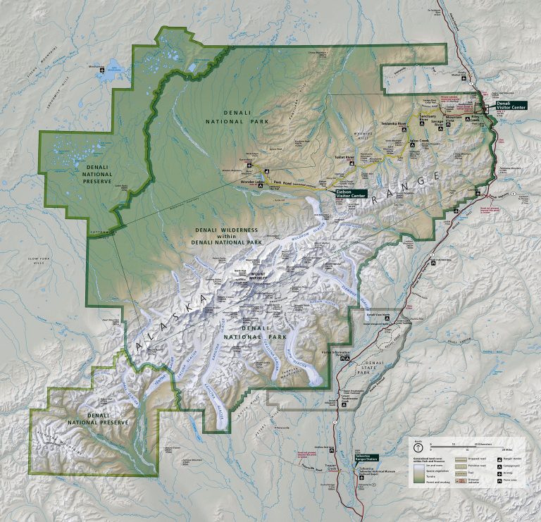 Map Of Denali Park Junkiepark Junkie 1336