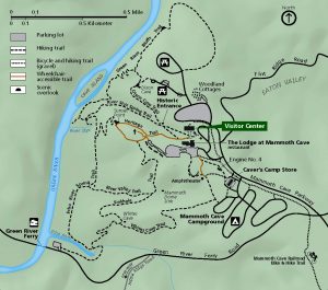 Map of Mammoth Cave - Park JunkiePark Junkie