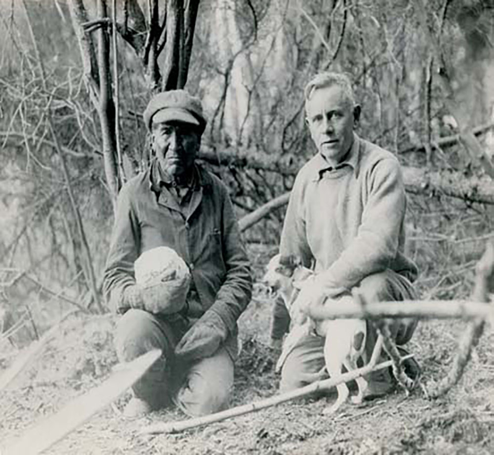 Billy Magee and Ernest Oberholtzer
